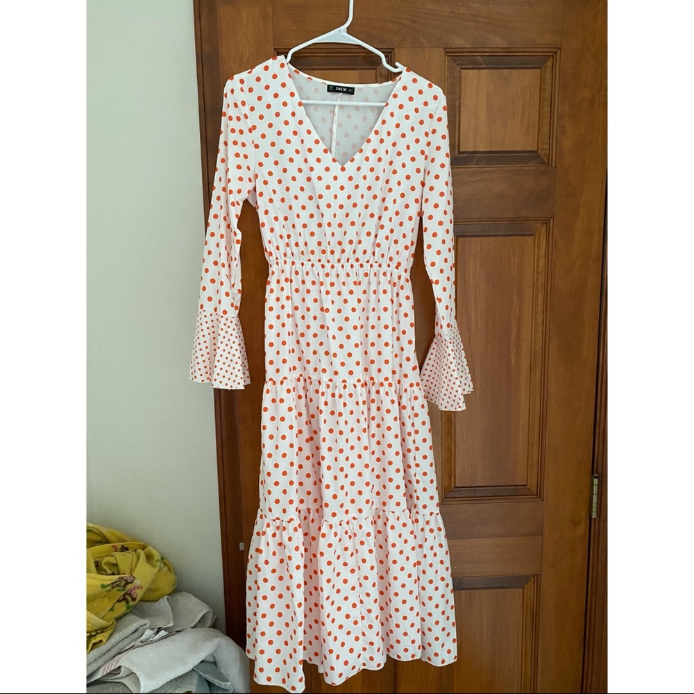 Long sleeve maxi dress